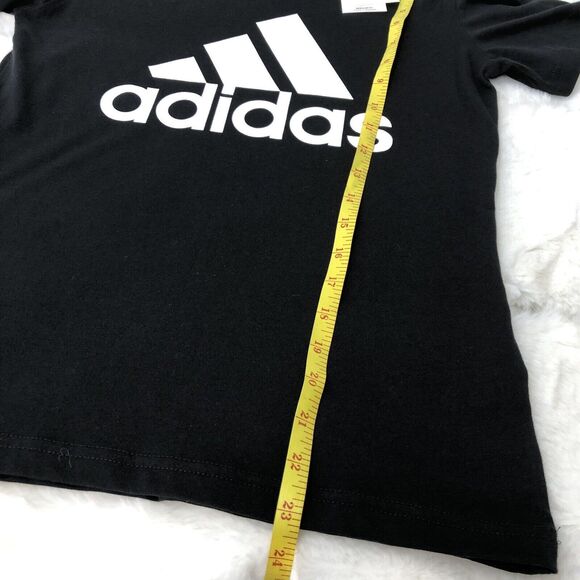 NWT adidas womens badge of sport tee black XS - Picture 4 of 10